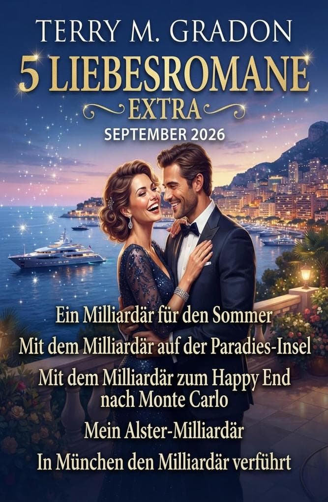 5 Liebesromane Extra September 2026: Mein Alster-Milliardär und andere