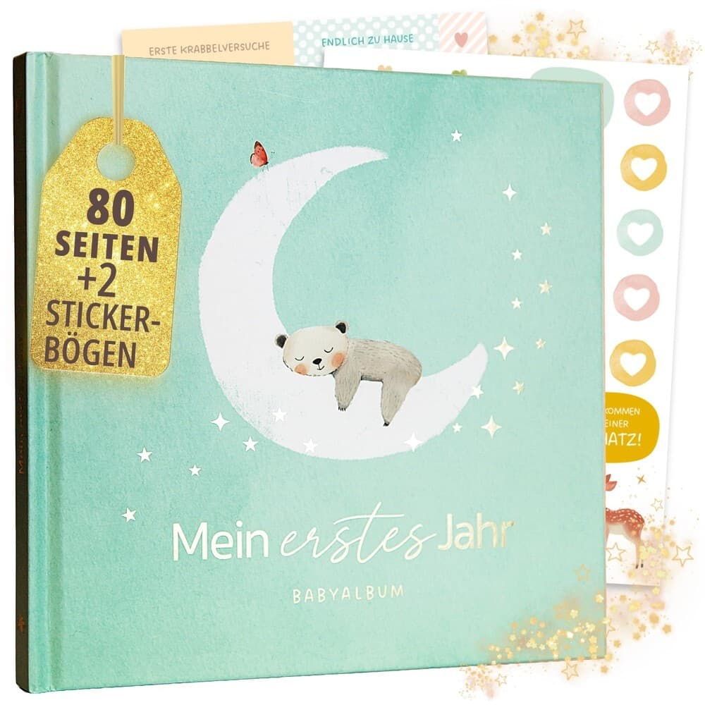 Babyalbum Klein Mint