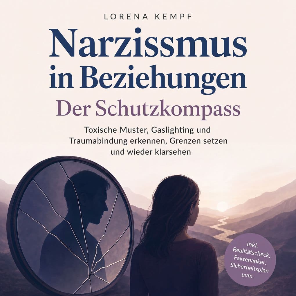 Narzissmus in Beziehungen - Der Schutzkompass: Toxische Muster, Gaslighting und Traumabindung erkennen, Grenzen setzen und wieder klarsehen - inkl. Realitätscheck, Faktenanker, Sicherheitsplan uvm.