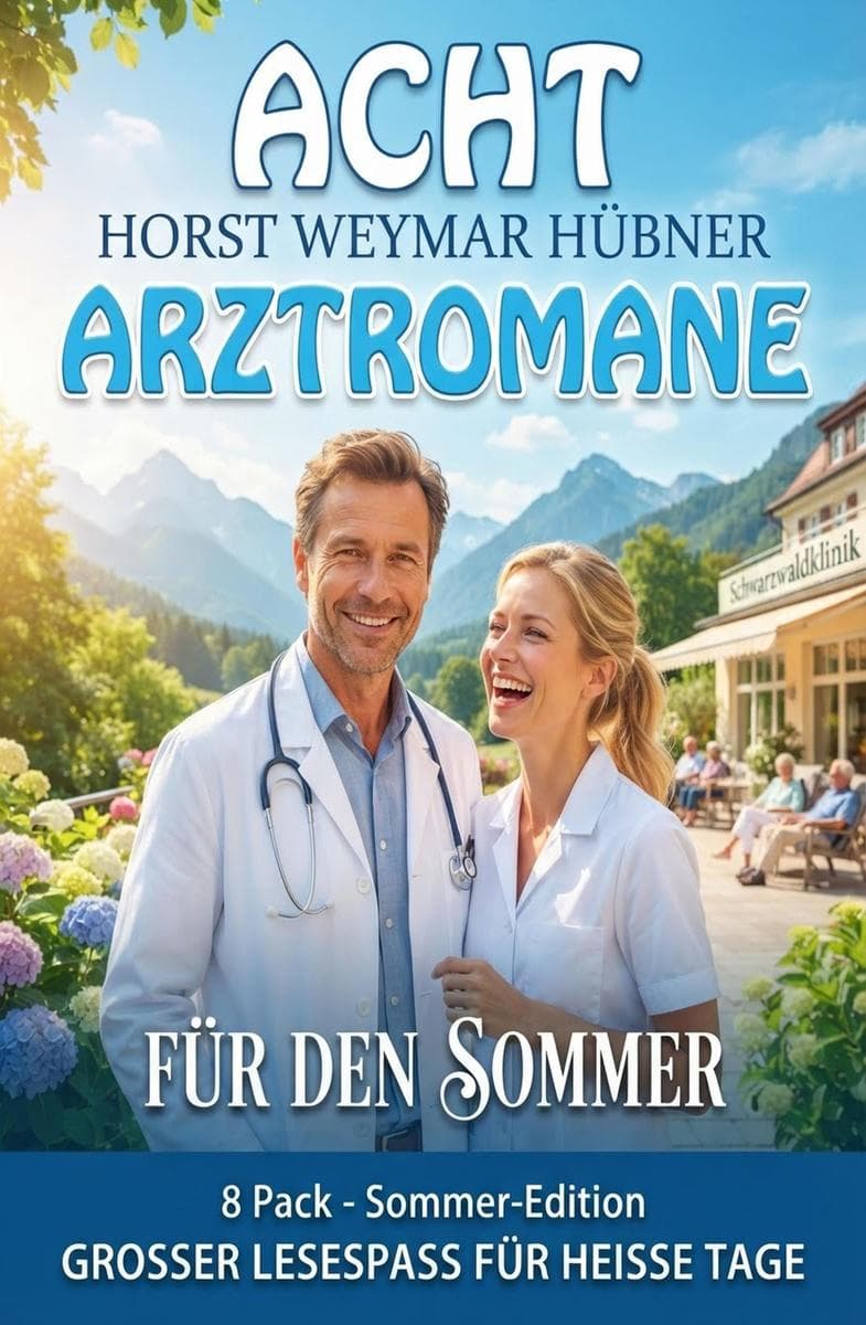 Acht Horst Weymar Hübner Arztromane für den Sommer