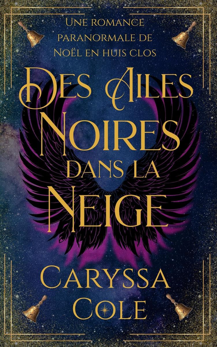 Des ailes noires dans la neige