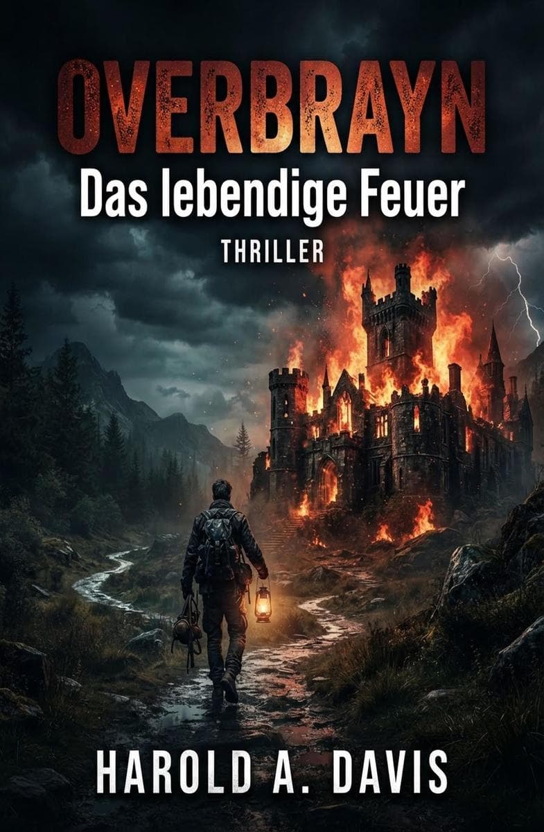 Overbrayn - Das lebendige Feuer: Thriller