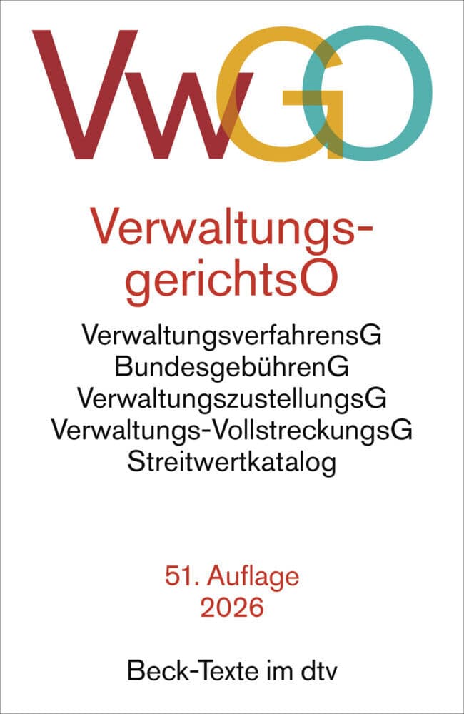 Verwaltungsgerichtsordnung, Verwaltungsverfahrensgesetz