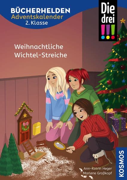 Die drei !!!, Bücherhelden 2. Klasse, Adventskalender, Weinachtliche Wichtel-Streiche