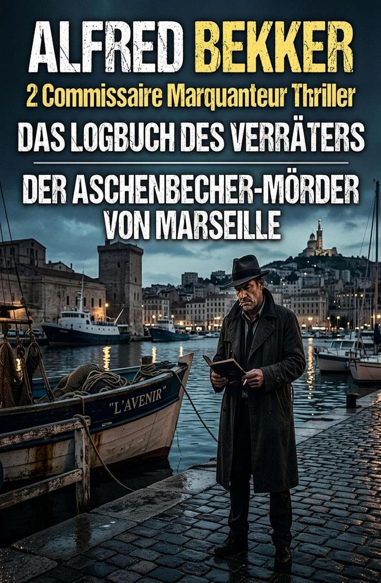 2 Commissaire Marquanteur Thriller: Das Logbuch des Verräters / Der Aschenbecher-Mörder von Marseille