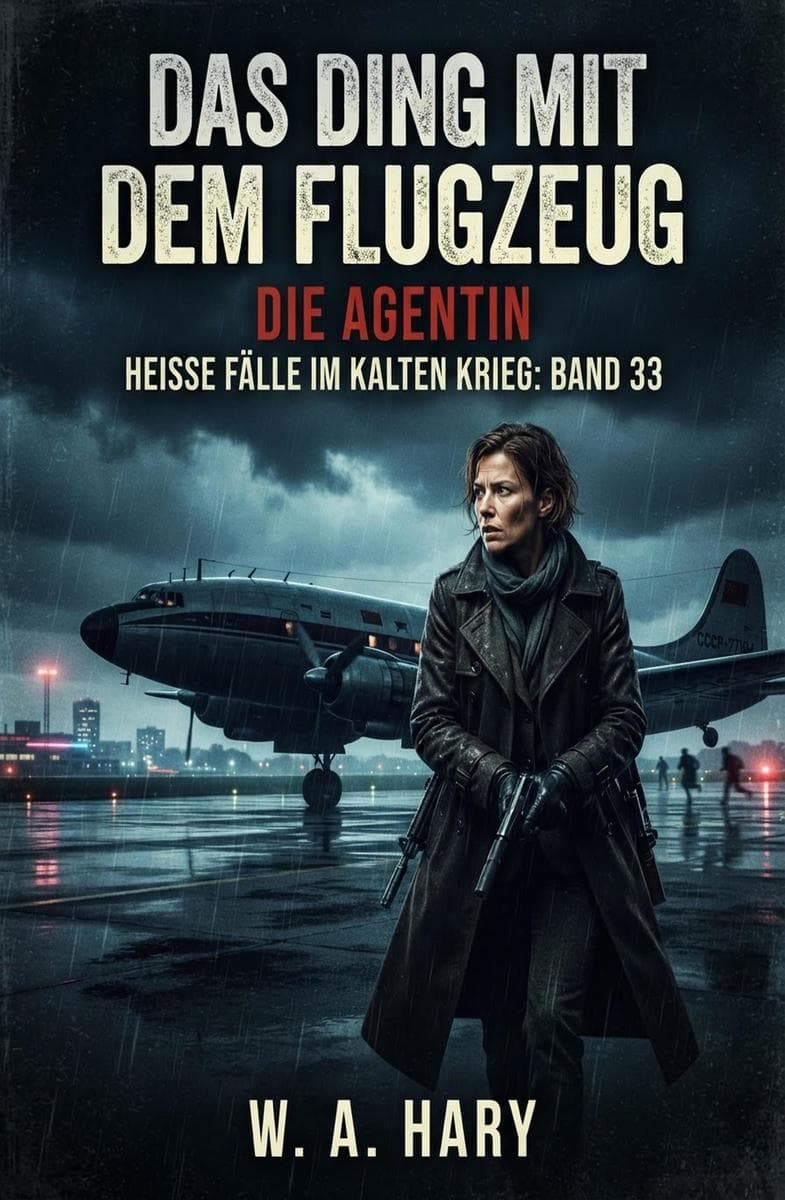 Das Ding mit dem Flugzeug: Thriller: Die Agentin - Heiße Fälle im Kalten Krieg: Band 33