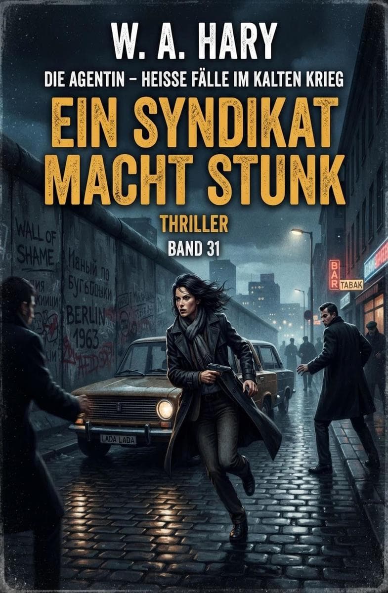 Ein Syndikat macht Stunk: Thriller: Die Agentin - Heiße Fälle im Kalten Krieg: Band 31