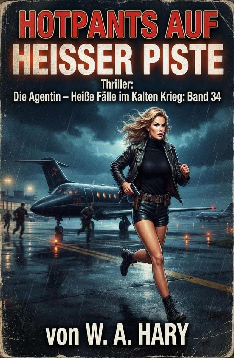 Hotpants auf heißer Piste: Thriller: Die Agentin - Heiße Fälle im Kalten Krieg: Band 34
