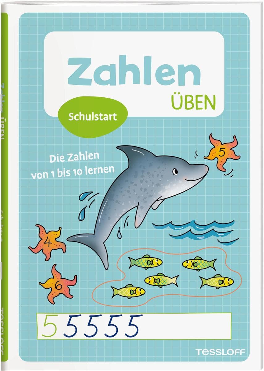 Zahlen üben. Schulstart