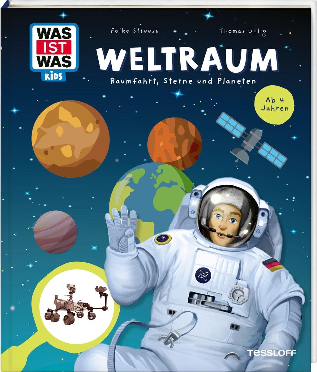 WAS IST WAS Kids Weltraum. Raumfahrt, Sterne und Planeten