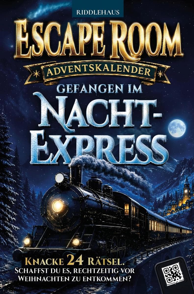 Escape Room Adventskalender: Gefangen im Nachtexpress