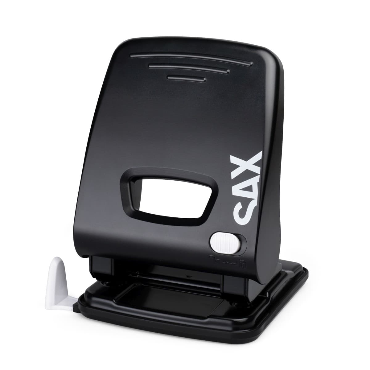 SAX 358 EasyPro Locher M, 30 Blatt, schwarz