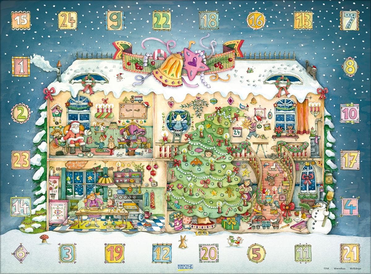 Adventskalender 'Wimmelhaus'