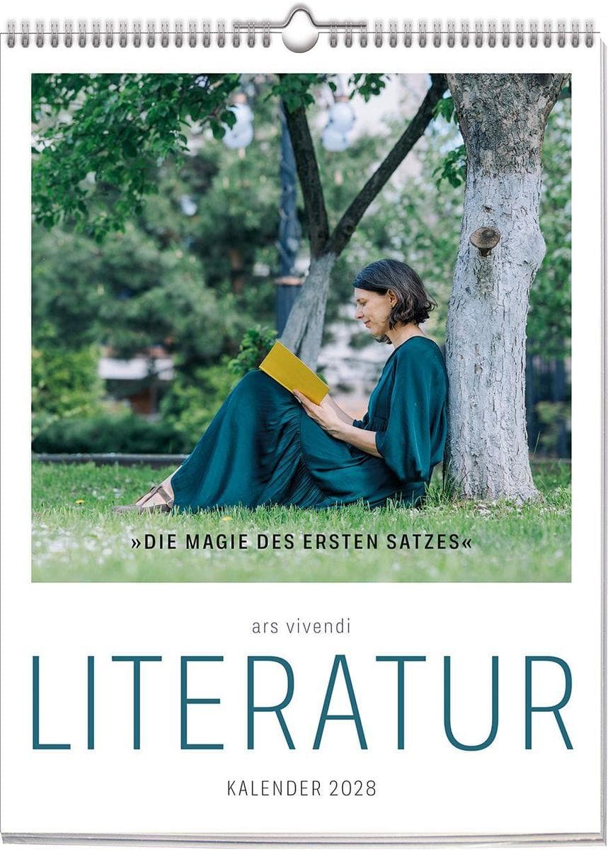 ars vivendi Literatur Kalender 2028