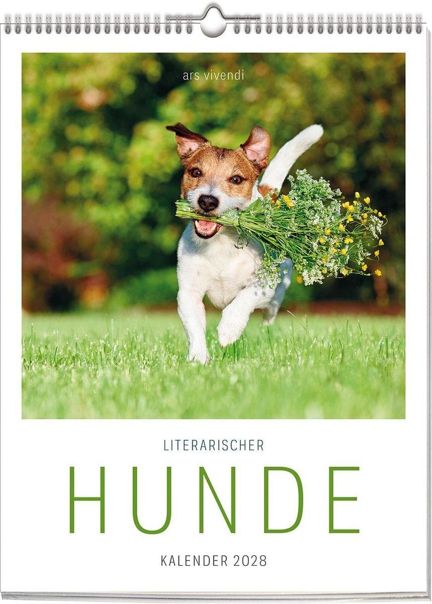 Literarischer HUNDE-Kalender 2028