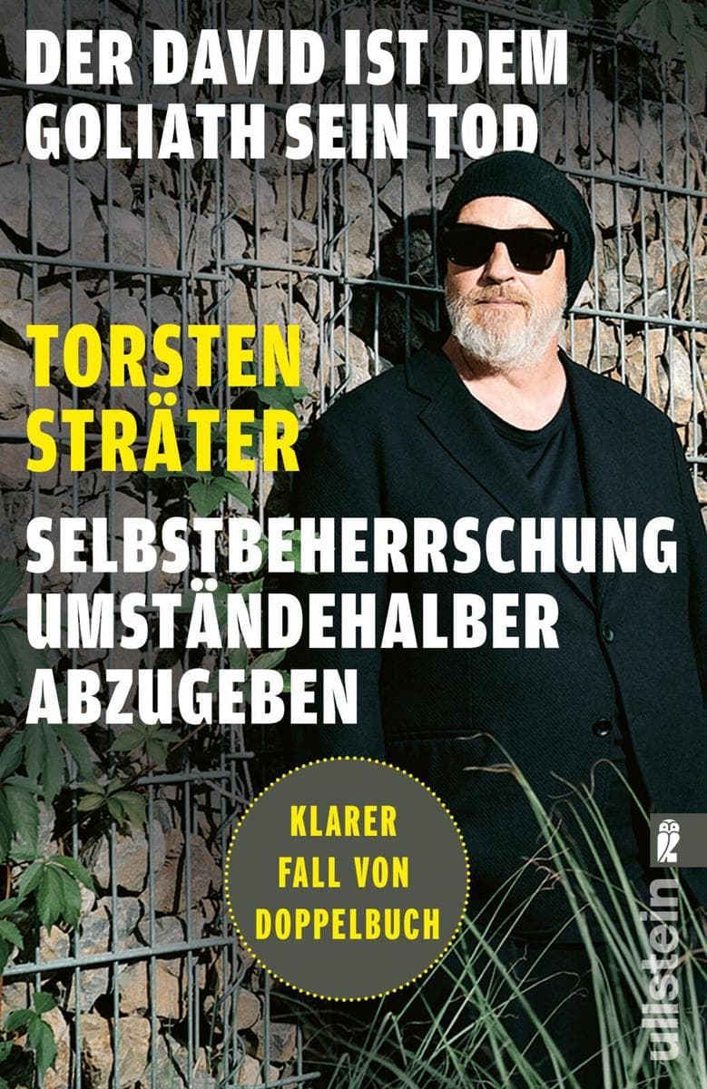 Doppelband "Der David ist dem Goliath sein Tod + Selbstbeherrschung umständehalber abzugeben"