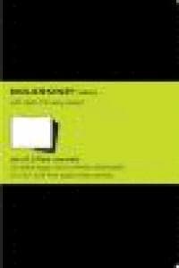 Moleskine Cahier Extra Large blanko schwarz. 3er Pack