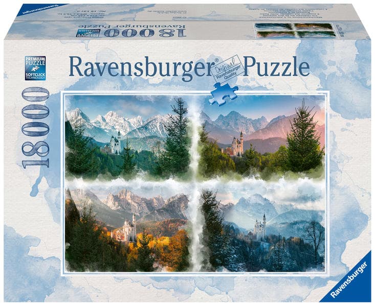 Ravensburger - Märchenschloss in 4 Jahreszeiten, 18000 Teile
