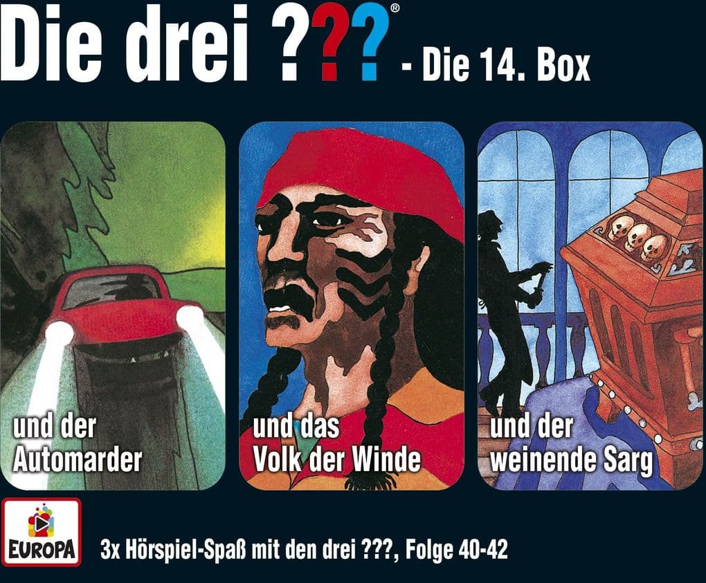 Die drei ??? Box 14 / 40-42 (drei Fragezeichen). 3 CDs