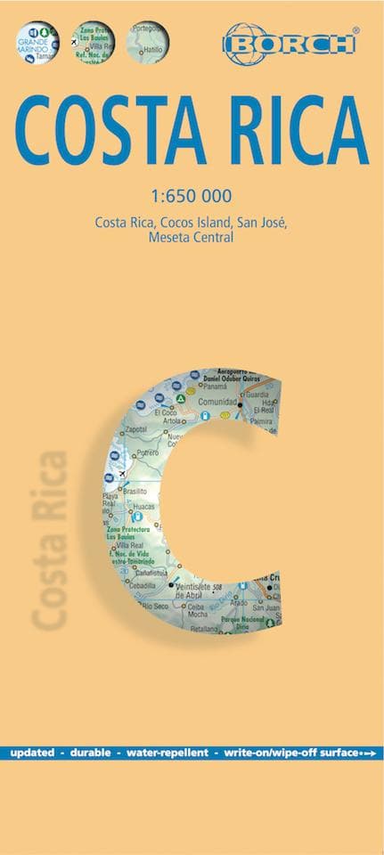 Costa Rica 1 : 650 000