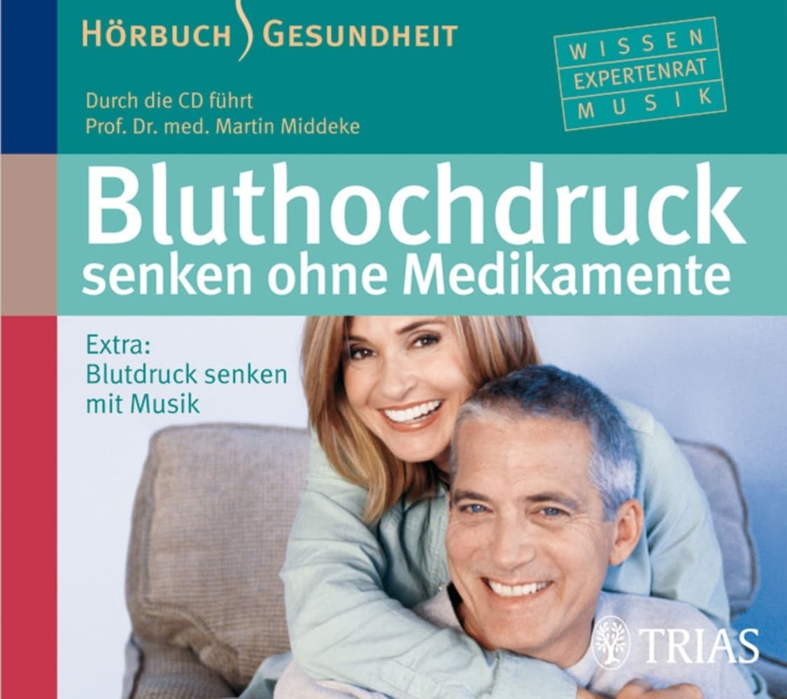 Bluthochdruck senken ohne Medikamente,1 Audio-CD