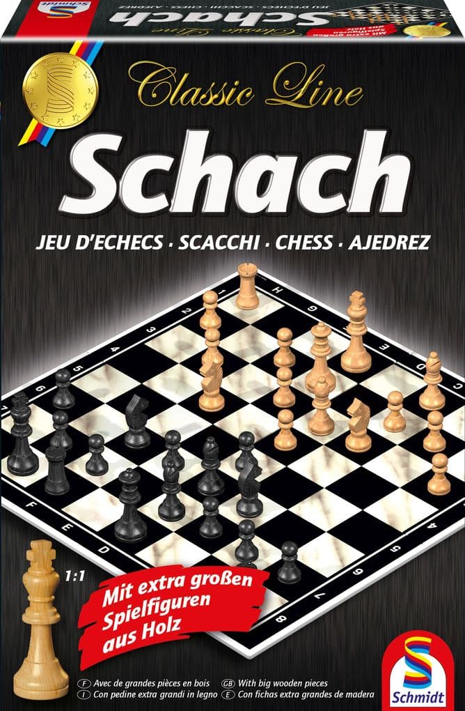 Schach. Classic Line (extra große Figuren)