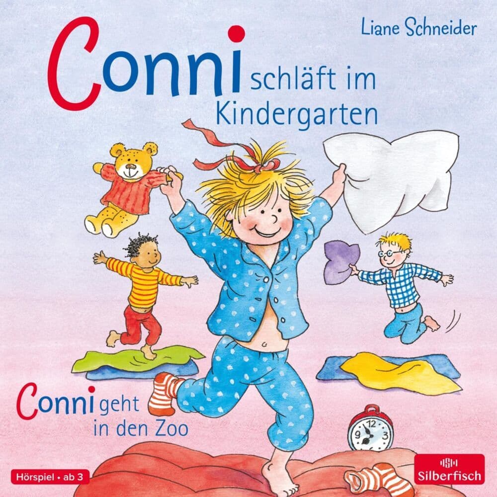 Conni schläft im Kindergarten / Conni geht in den Zoo,1 Audio-CD