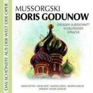 Mussorgsky: Boris Godunow (deutsch)