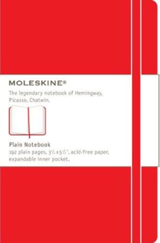 Moleskine Notizbuch, P/A6, Blanko, Hard Cover, Scharlachrot