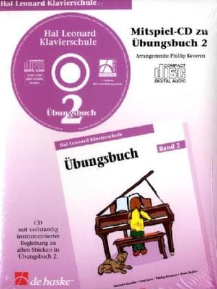 Hal Leonard Klavierschule, Übungsbuch.Tl.2,1 Audio-CD