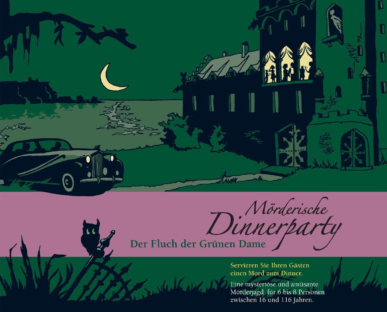 Mörderische Dinnerparty. Der Fluch der Grünen Dame