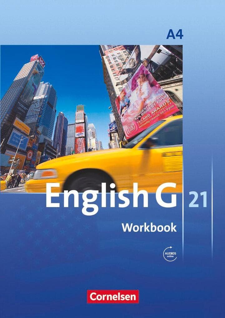 English G 21. Ausgabe A 4. Workbook mit Audios online