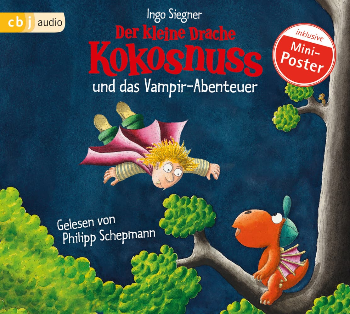 Der kleine Drache Kokosnuss und das Vampir-Abenteuer,1 Audio-CD