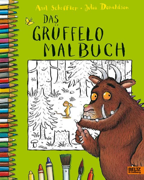 Der Grüffelo. Das Grüffelo-Malbuch