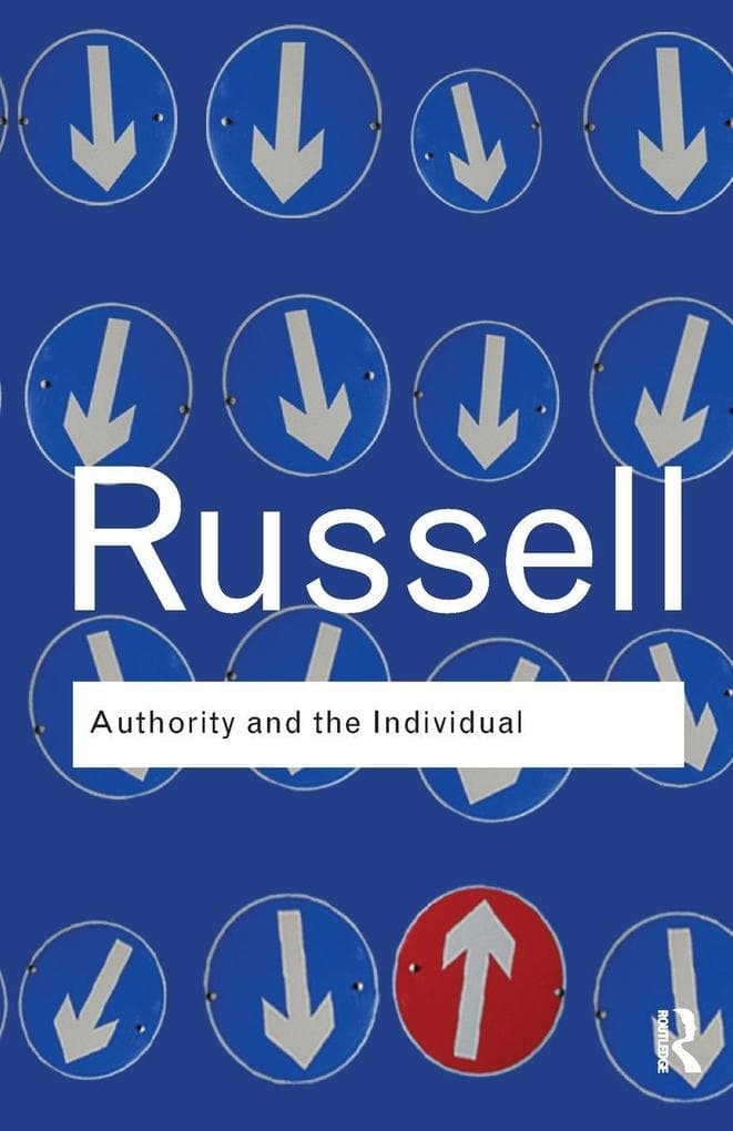 Authority and the Individual