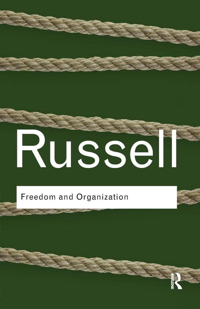 Freedom and Organization