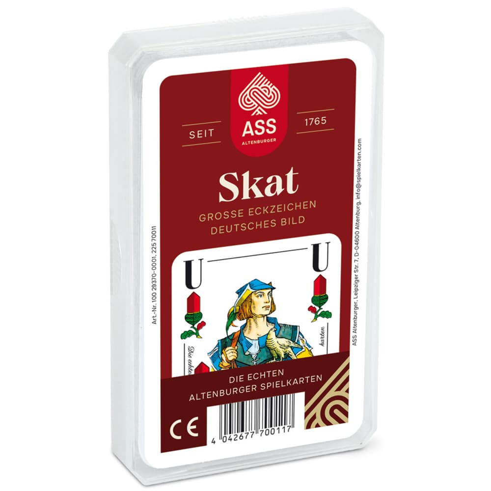 ASS Altenburger Spielkarten - Senioren Skat, deutsches Bild
