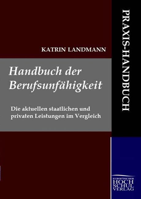 Handbuch der Berufsunfähigkeit
