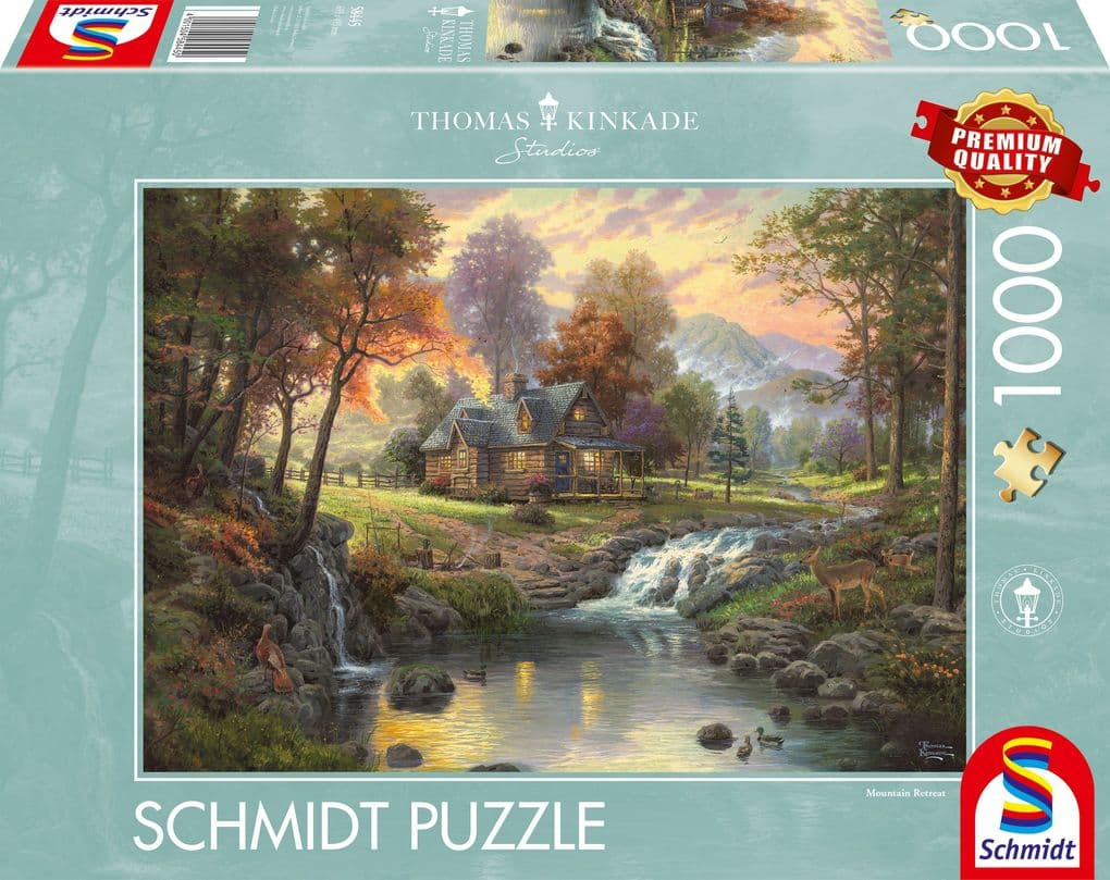 Schmidt Spiele - Holzhaus am Bach, 1000 Teile