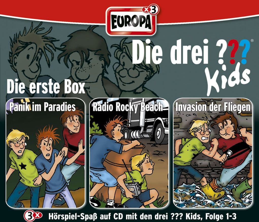 Die drei ???-Kids - Die 1. Box.Box.1,3 Audio-CDs