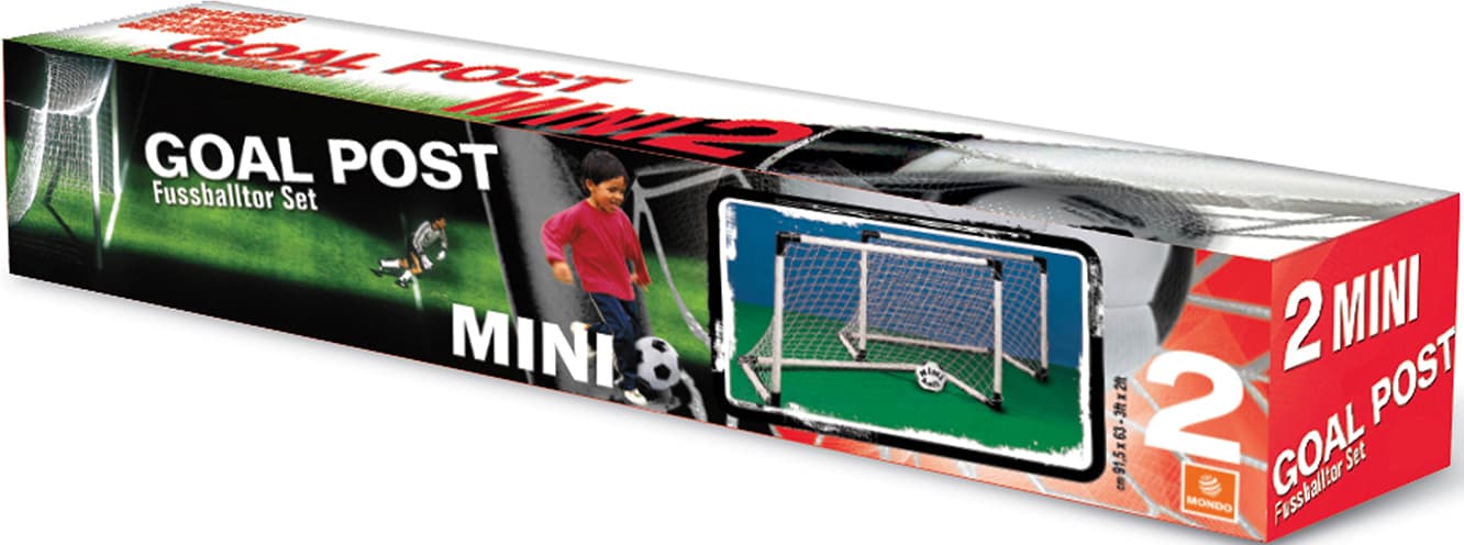 Goal Set 2 Mini-Tore mit Ball