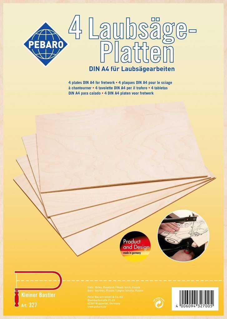 Pebaro - Laubsäge-Sperrholzplatten
