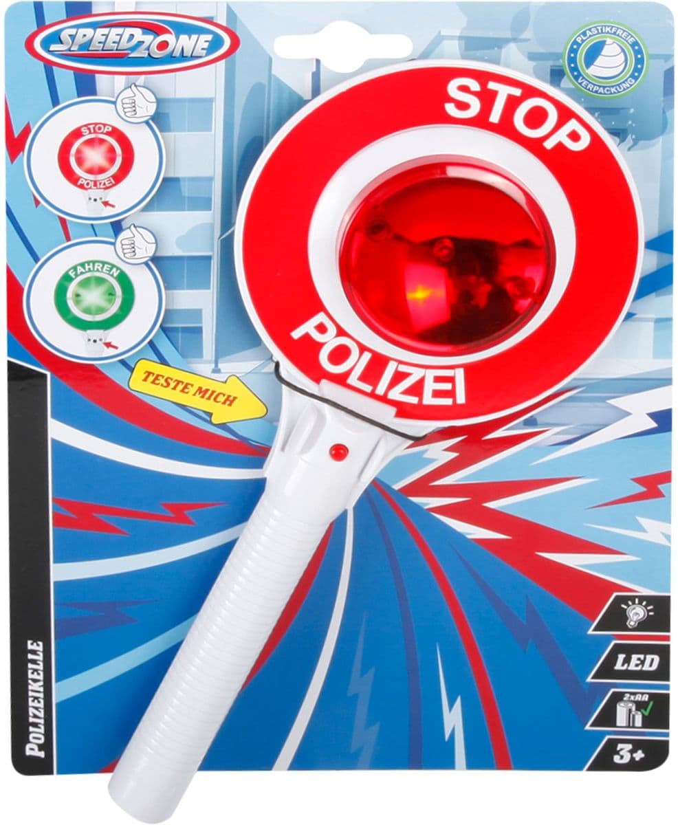 Polizeikelle m. 2 LED-Lichter,190x250
