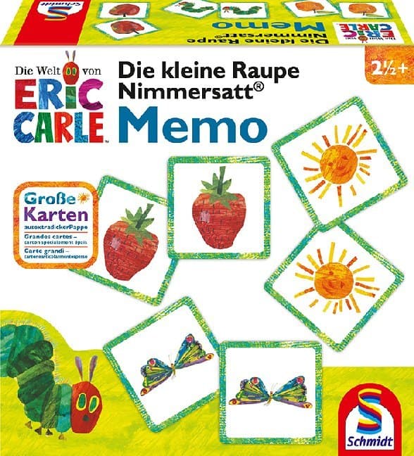 Die kleine Raupe Nimmersatt - Memo