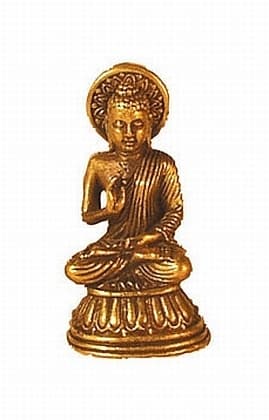Buddha Messing 3 cm