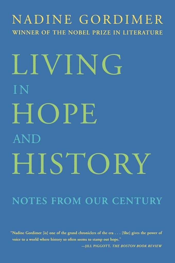 Living in Hope and History
