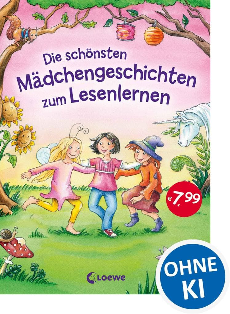Die schönsten Mädchengeschichten zum Lesenlernen