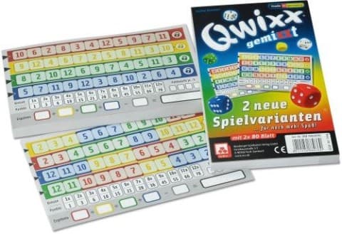 Nürnberger Spielkarten - Qwixx gemiXXt, Zusatzblöcke 2er