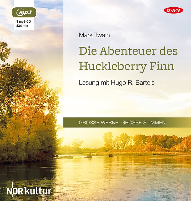 Die Abenteuer des Huckleberry Finn,1 Audio-CD, 1 MP3