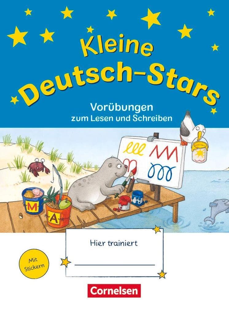 Deutsch-Stars 1. Schuljahr - Kleine Deutsch-Stars. Vorübungen zum Schreiben und Lesen